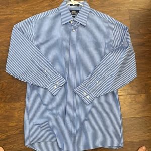 Light Blue pinstripe dress shirt